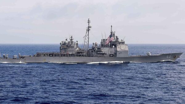 Buque militar de EEUU  - Sputnik Mundo