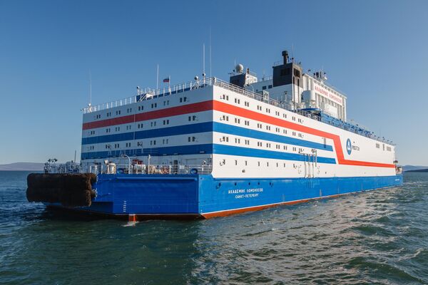 Central nuclear flotante Akademik Lomonosov - Sputnik Mundo