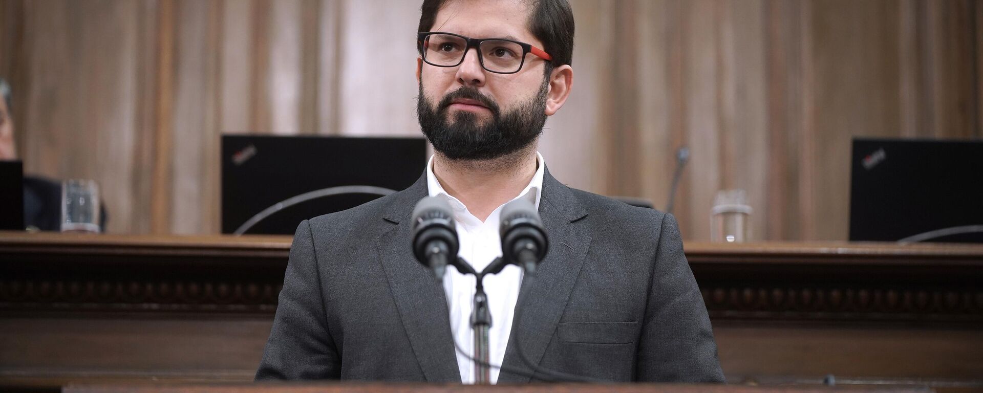 Presidente de la República Gabriel Boric Font participa de la ceremonia de instalación del Consejo Constitucional - Sputnik Mundo, 1920, 01.08.2023