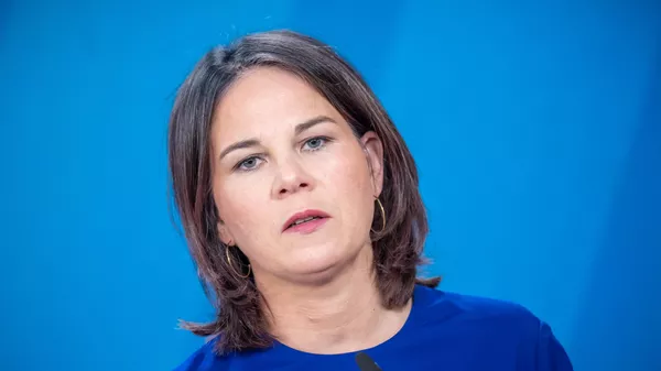 La ministra alemana de Asuntos Exteriores, Annalena Baerbock - Sputnik Mundo