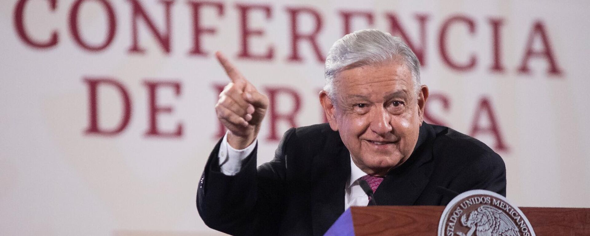 El presidente de México, Andrés Manuel López Obrador. - Sputnik Mundo, 1920, 28.08.2023