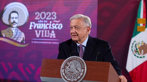 El presidente de México, Andrés Manuel López Obrador. - Sputnik Mundo