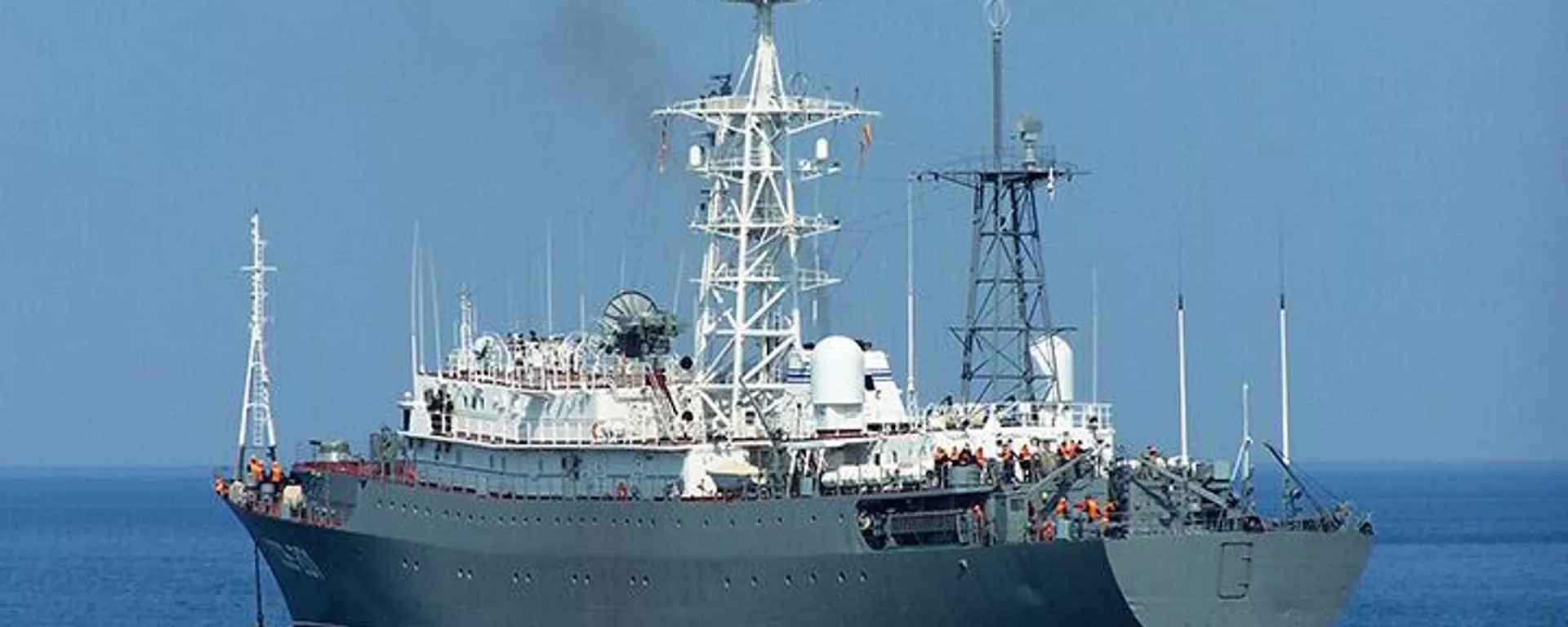 El buque de reconocimiento ruso Priazovie - Sputnik Mundo, 1920, 11.06.2023