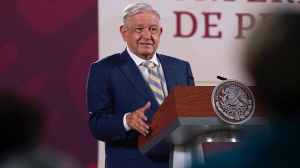 El presidente de México, Andrés Manuel López Obrador. - Sputnik Mundo