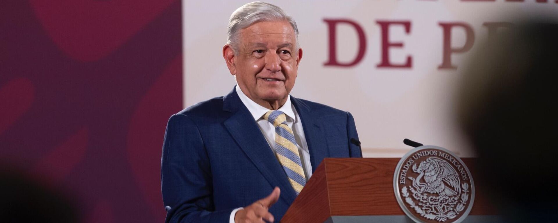 El presidente de México, Andrés Manuel López Obrador. - Sputnik Mundo, 1920, 13.06.2023