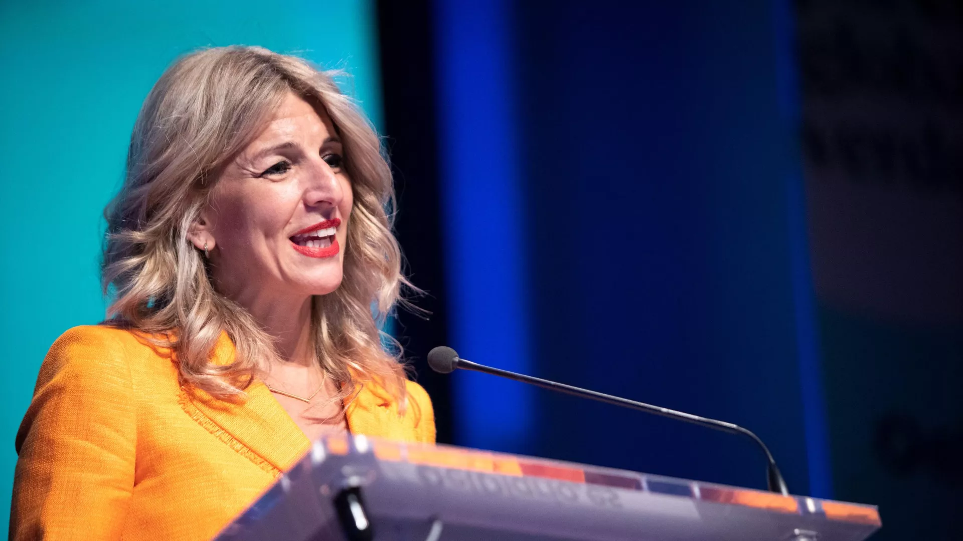 Yolanda Díaz, la ministra española de Trabajo