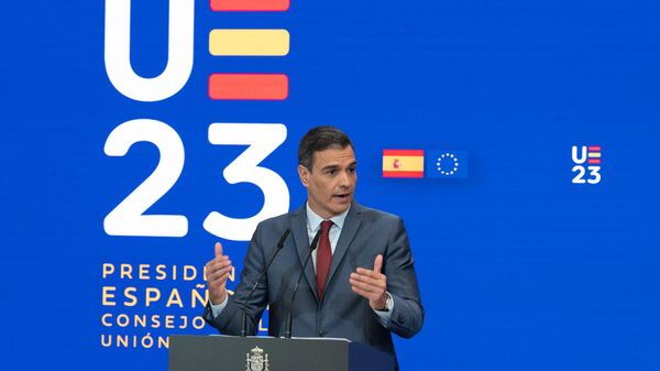 Pedro Sánchez - Sputnik Mundo