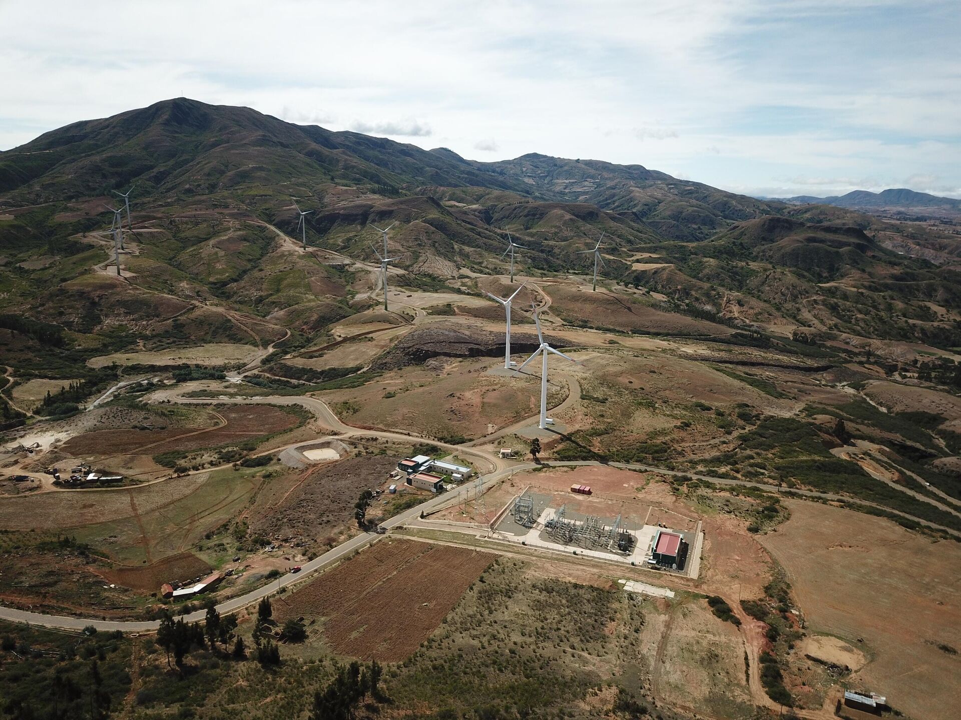 Parque eólico Qollpana en Cochabamba - Sputnik Mundo, 1920, 16.06.2023