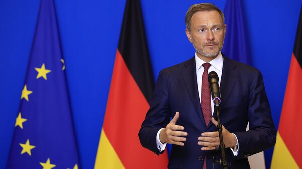 El ministro de finanzas alemán Christian Lindner (archivo) - Sputnik Mundo