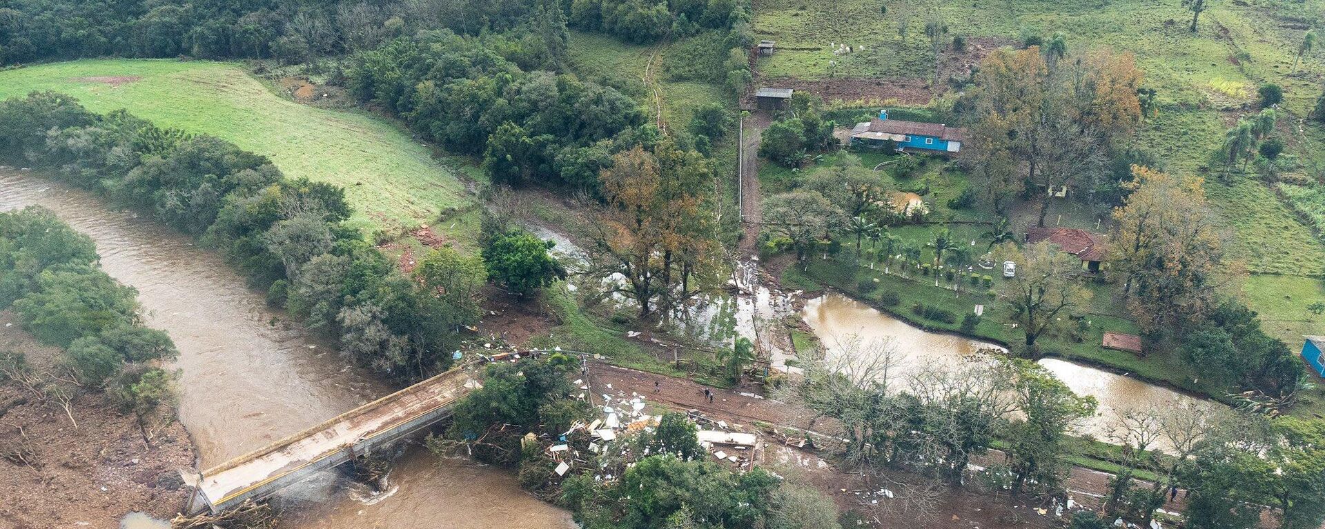 Un ciclón extratropical azotó Brasil - Sputnik Mundo, 1920, 18.06.2023