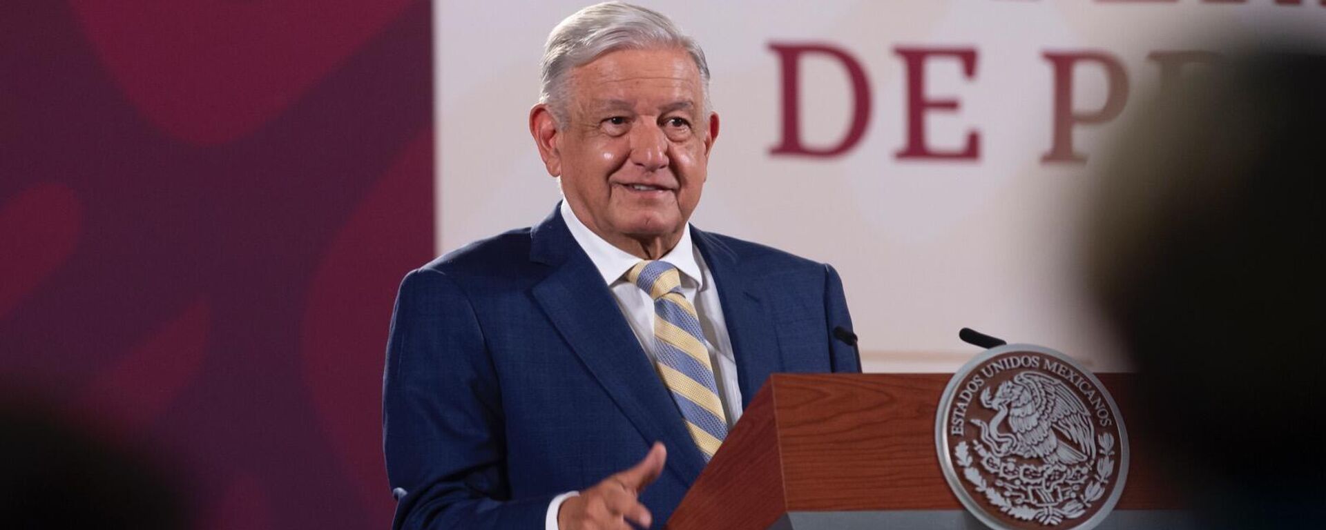 El presidente de México, Andrés Manuel López Obrador. - Sputnik Mundo, 1920, 19.06.2023
