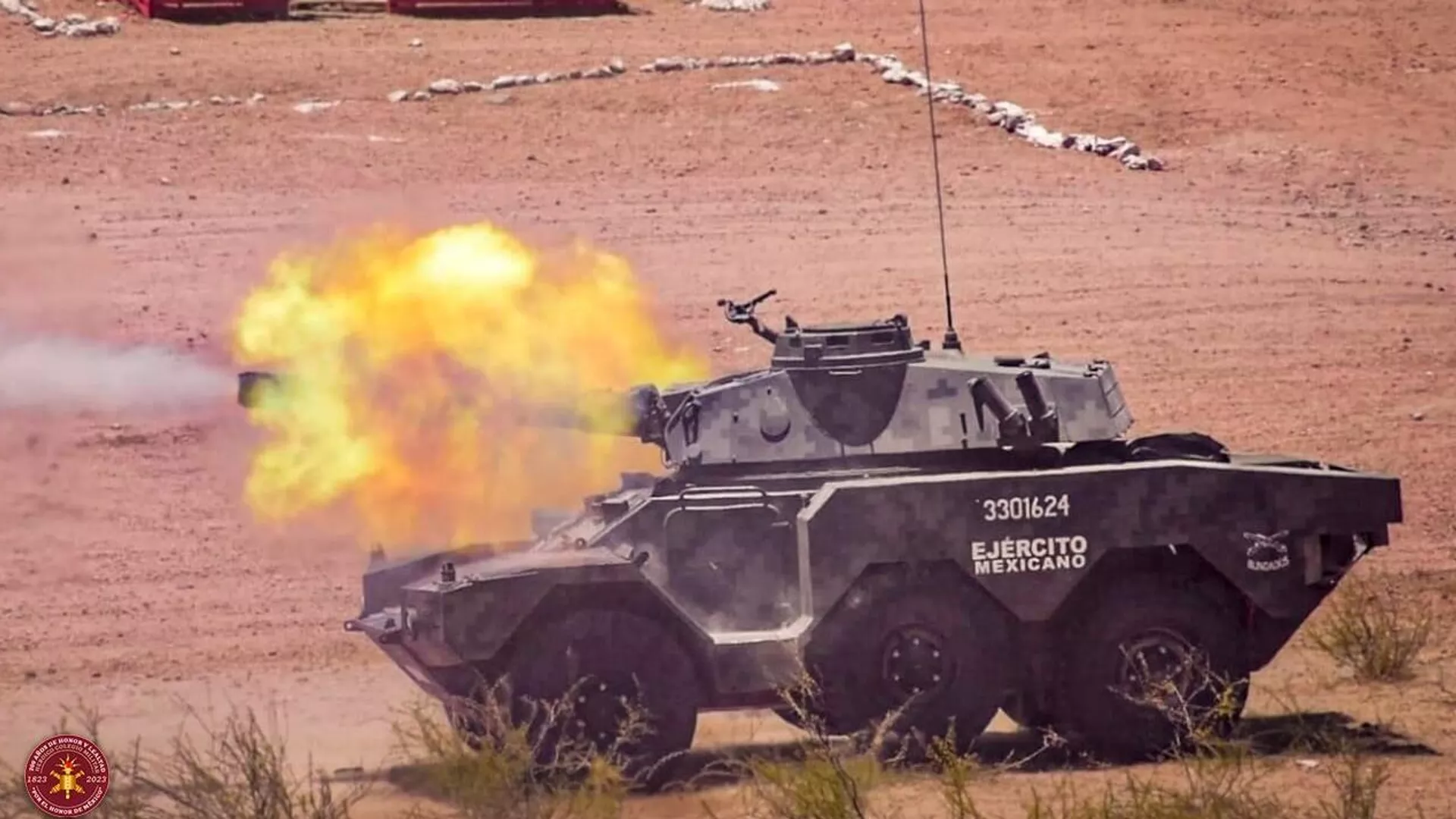 Un vehículo blindado del Ejército de México durante ejercicios militares al norte del país, en el estado de Chihuahua, en junio de 2023 Un vehículo blindado del Ejército de México durante ejercicios militares al norte del país, en el estado de Chihuahua, en junio de 2023 - Sputnik Mundo, 1920, 21.06.2023