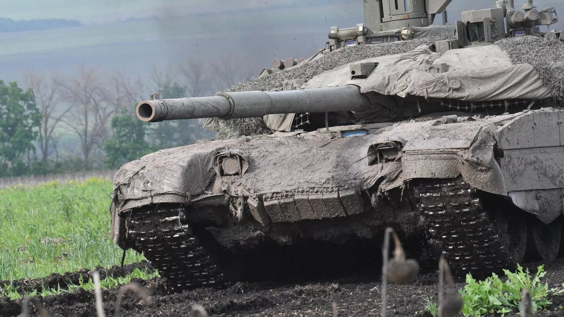 Un tanque ruso