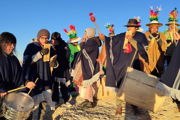 Celebración del Inti Raymi, año nuevo andino, en Bolivia. - Sputnik Mundo