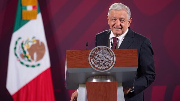 El presidente de México, Andrés Manuel López Obrador. - Sputnik Mundo