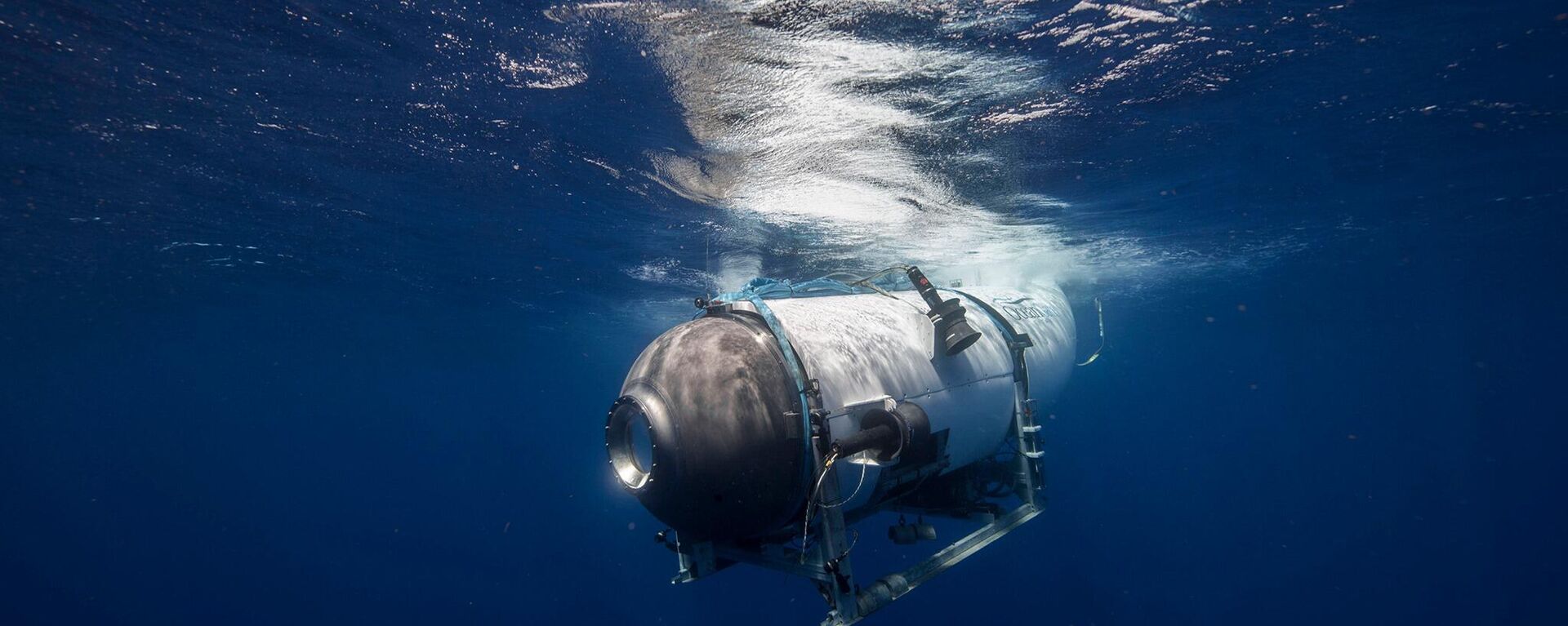 Sumersión del submarino Titan de OceanGate. Foto de archivo - Sputnik Mundo, 1920, 24.06.2023