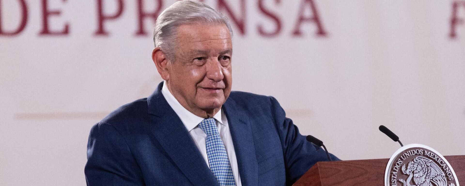 El presidente de México, Andrés Manuel López Obrador. - Sputnik Mundo, 1920, 18.09.2023