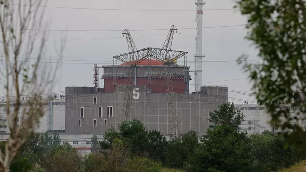 La central nuclear de Zaporozhie - Sputnik Mundo