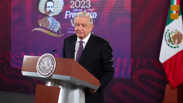 El presidente de México, Andrés Manuel López Obrador. - Sputnik Mundo