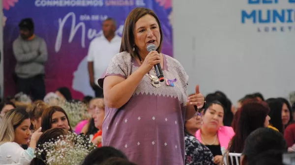 La política mexicana Xóchitl Gálvez es una de las aspirantes a la Presidencia de México. - Sputnik Mundo