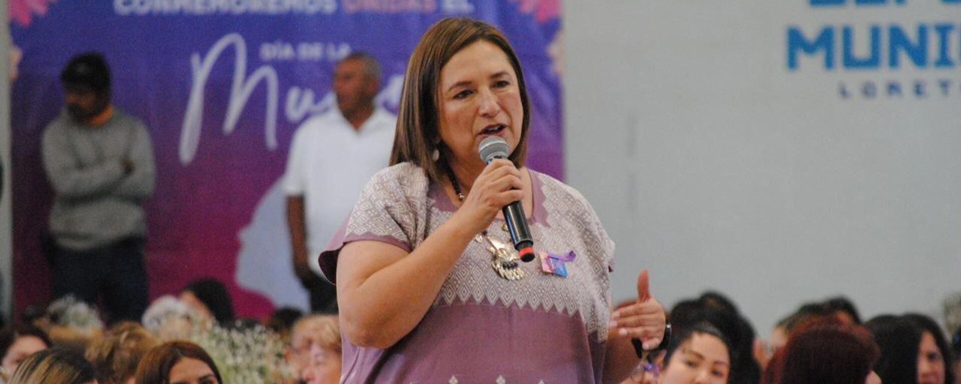 La política mexicana Xóchitl Gálvez es una de las aspirantes a la Presidencia de México. - Sputnik Mundo, 1920, 08.07.2023