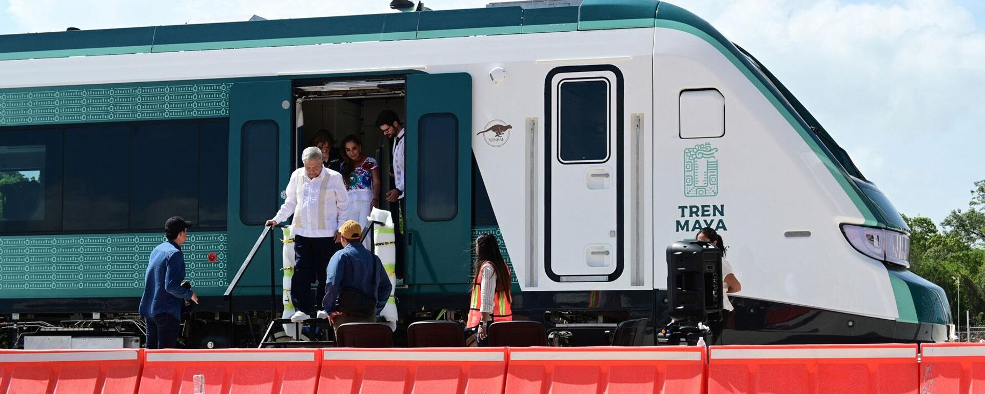 Primer vagón del Tren Maya - Sputnik Mundo, 1920, 09.07.2023