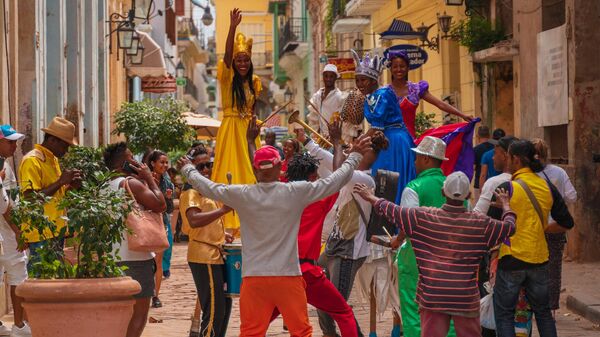 Un festival en las calles de La Habana, Cuba - Sputnik Mundo