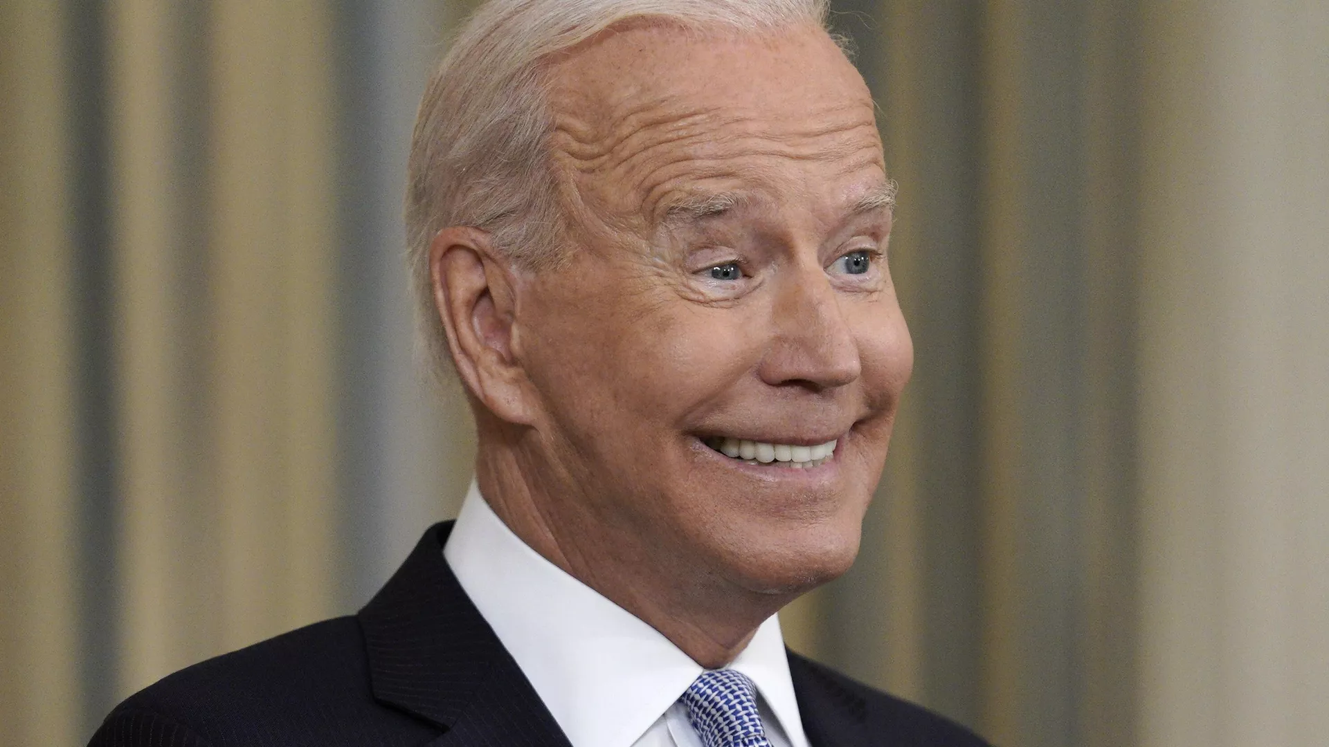 Joe Biden, presidente de Estados Unidos, en la conferencia de prensa
