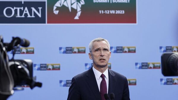 El secretario general de la OTAN, Jens Stoltenberg - Sputnik Mundo