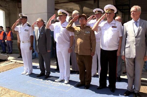 Llegada a Cuba del Perekop, buque escuela ruso - Sputnik Mundo