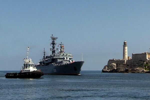 Llegada a Cuba del Perekop, buque escuela ruso - Sputnik Mundo