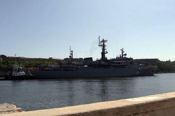 Llegada a Cuba del Perekop, buque escuela ruso - Sputnik Mundo