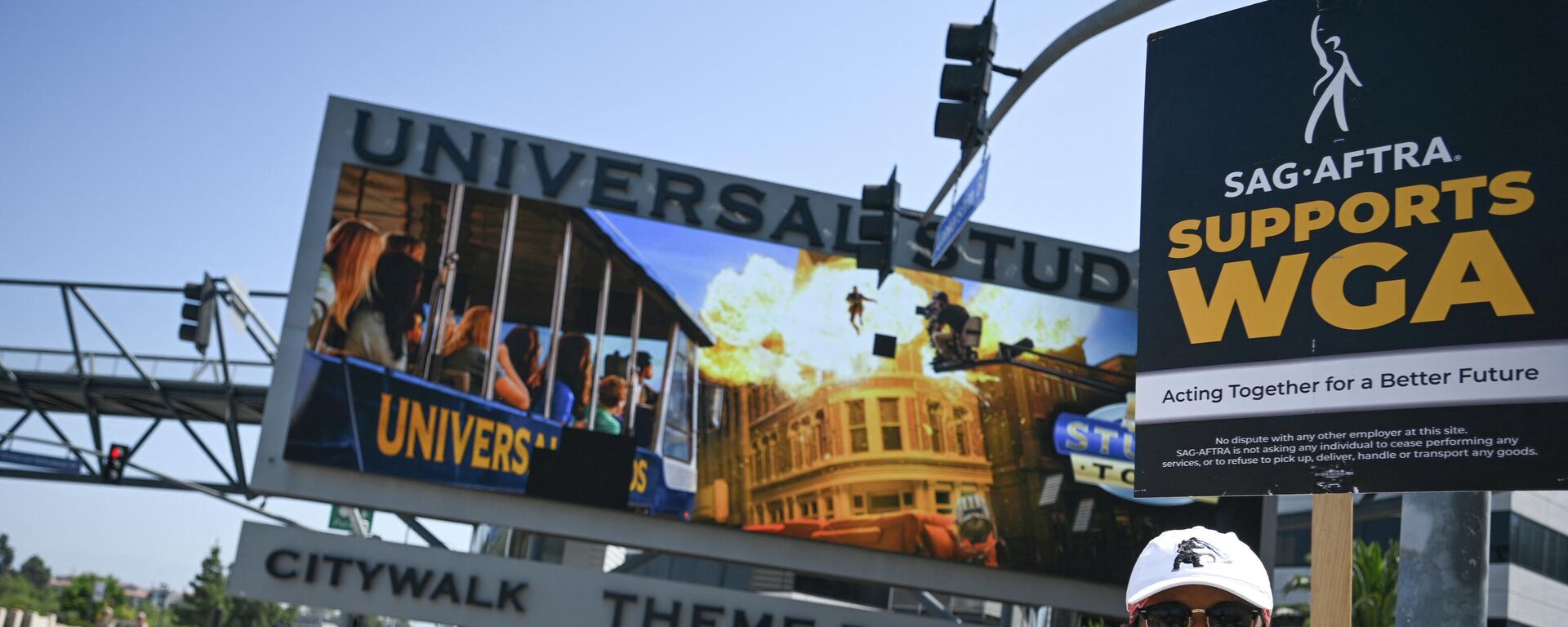 El Sindicato de Actores - Federación Estadounidense de Artistas de Radio y Televisión apoya huelga de guionistas (archivo) - Sputnik Mundo, 1920, 12.07.2023