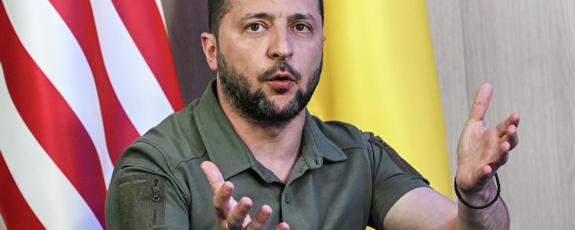 El presidente ucraniano, Volodímir Zelenski - Sputnik Mundo, 1920, 13.07.2023