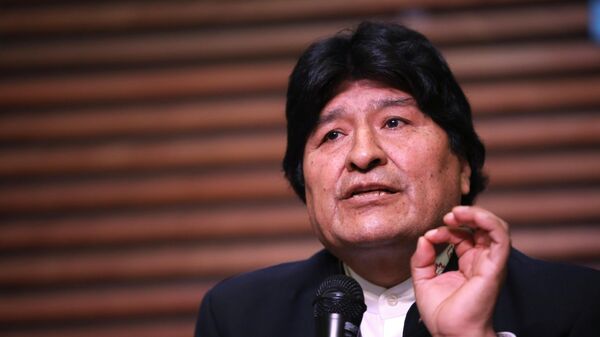 Evo Morales, expresidente de Bolivia - Sputnik Mundo