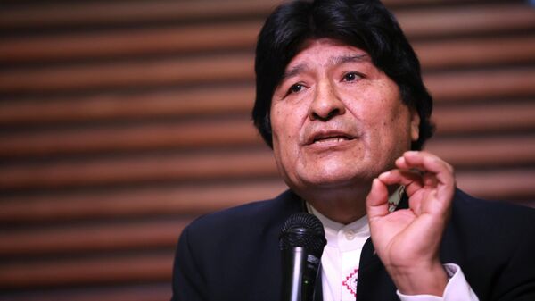 Evo Morales, expresidente de Bolivia - Sputnik Mundo