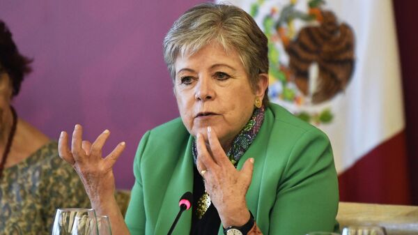 Alicia Bárcena, canciller de México - Sputnik Mundo