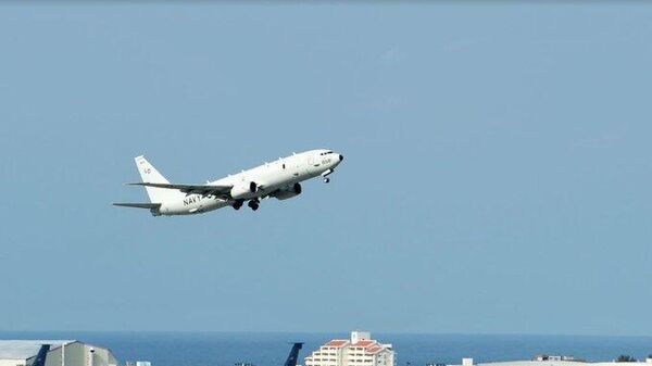 Un P-8A Poseidón de la séptima flota de la Marina de EEUU - Sputnik Mundo