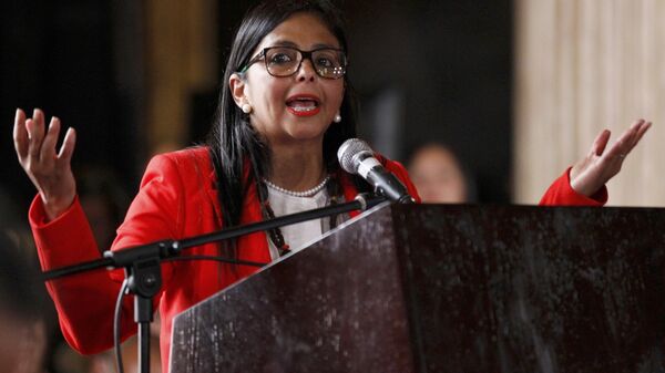 Delcy Rodríguez, vicepresidenta de Venezuela - Sputnik Mundo