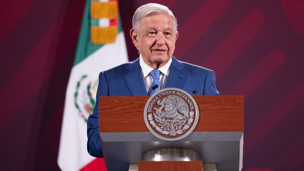 El presidente de México, Andrés Manuel López Obrador. - Sputnik Mundo