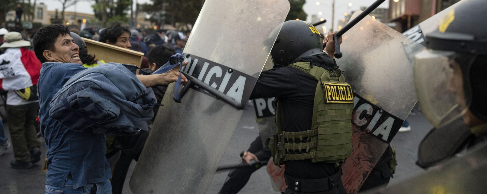 Protestas en Perú - Sputnik Mundo, 1920, 20.07.2023