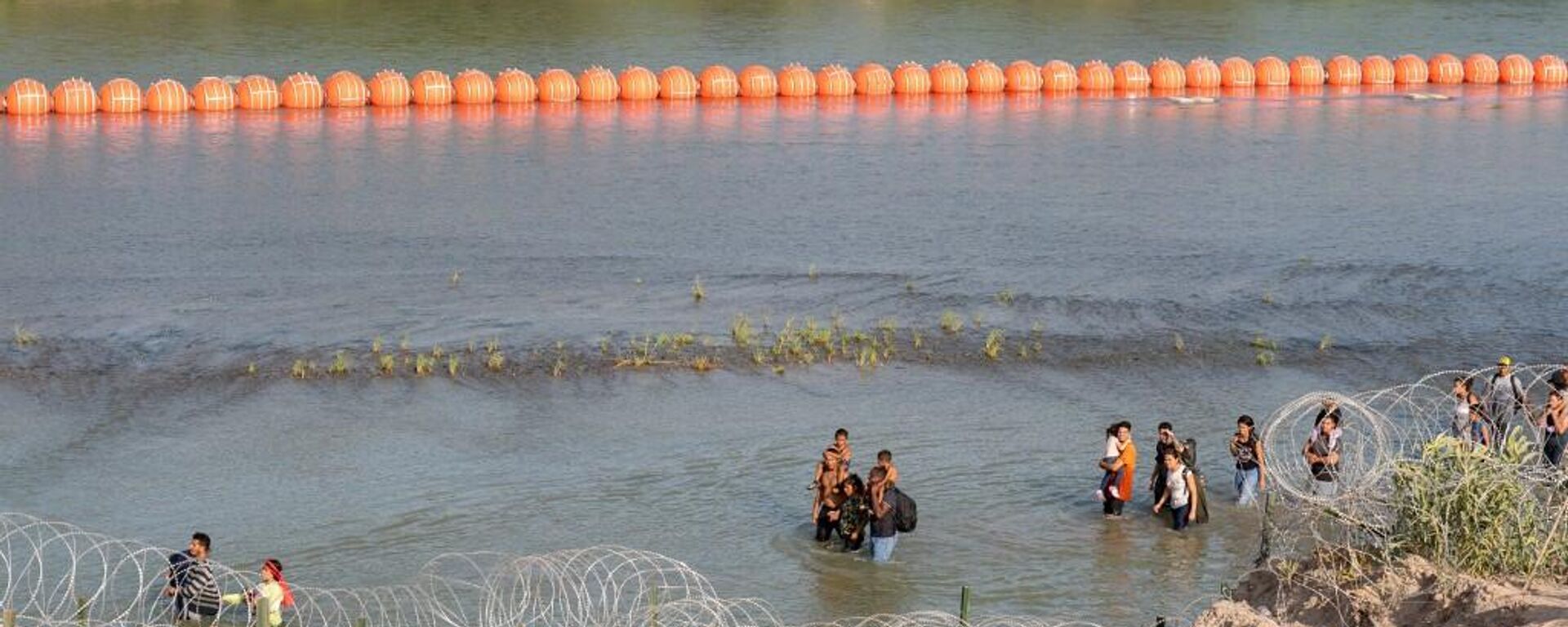 La instalación de boyas estaría violando el  Tratado de Aguas Internacionales de 1944, argumenta México - Sputnik Mundo, 1920, 01.08.2023