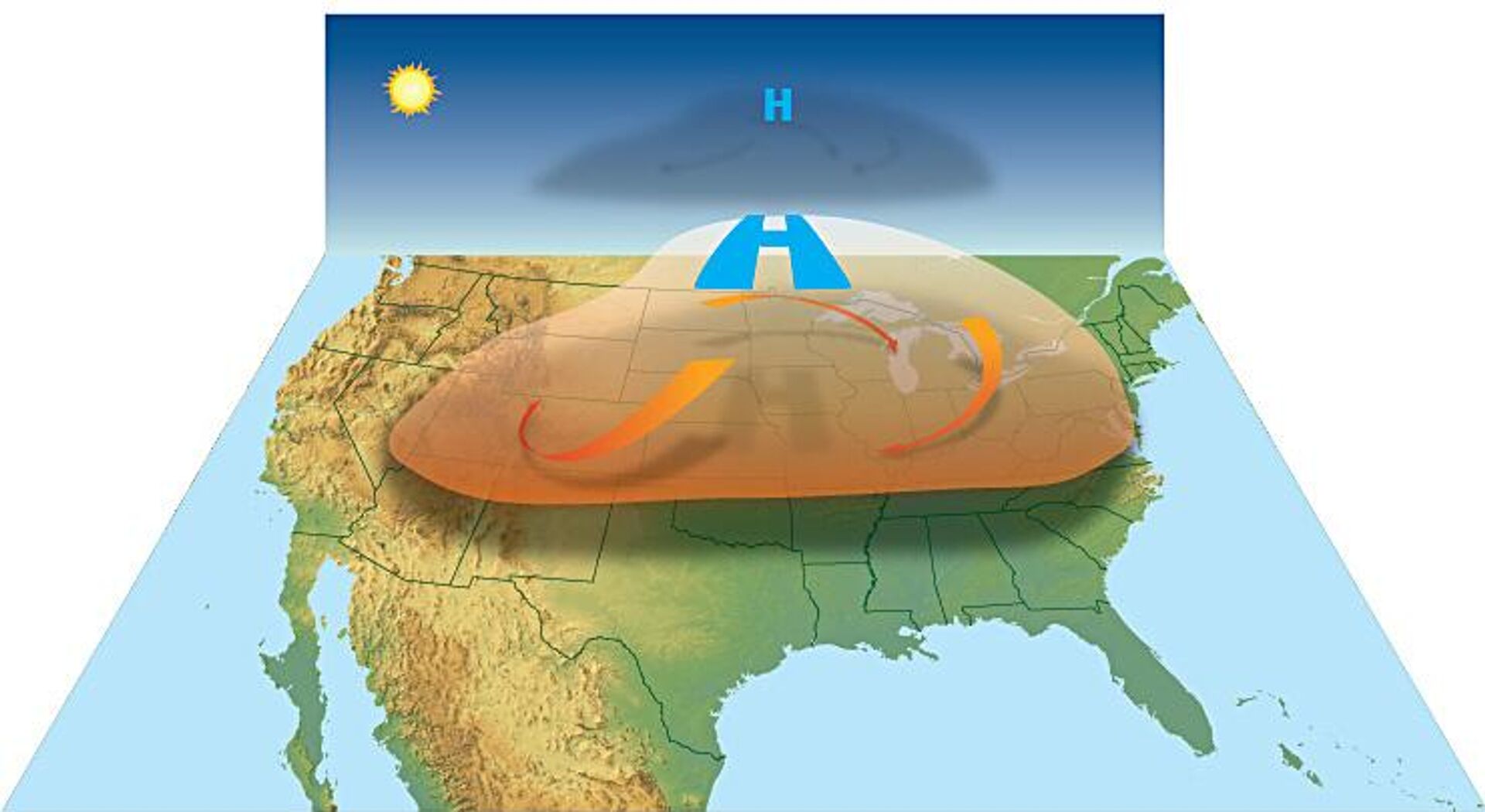 Diagrama de una cúpula de calor - Sputnik Mundo, 1920, 21.07.2023