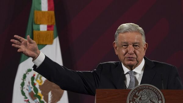 El presidente de México, Andrés Manuel López Obrador. - Sputnik Mundo