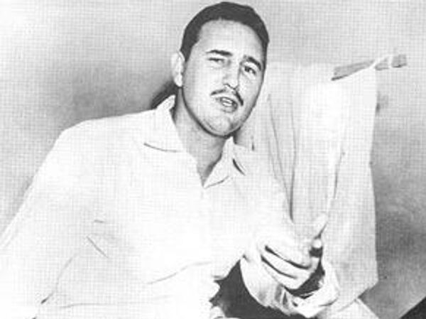 Fidel Castro en la prisión de Isla de Pinos (archivo) - Sputnik Mundo