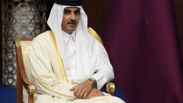 Mohammed bin Abdul Rahman Thani, el primer ministro y titular de Exteriores de Catar - Sputnik Mundo