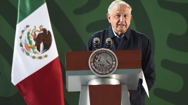 El presidente de México, Andrés Manuel López Obrador. - Sputnik Mundo