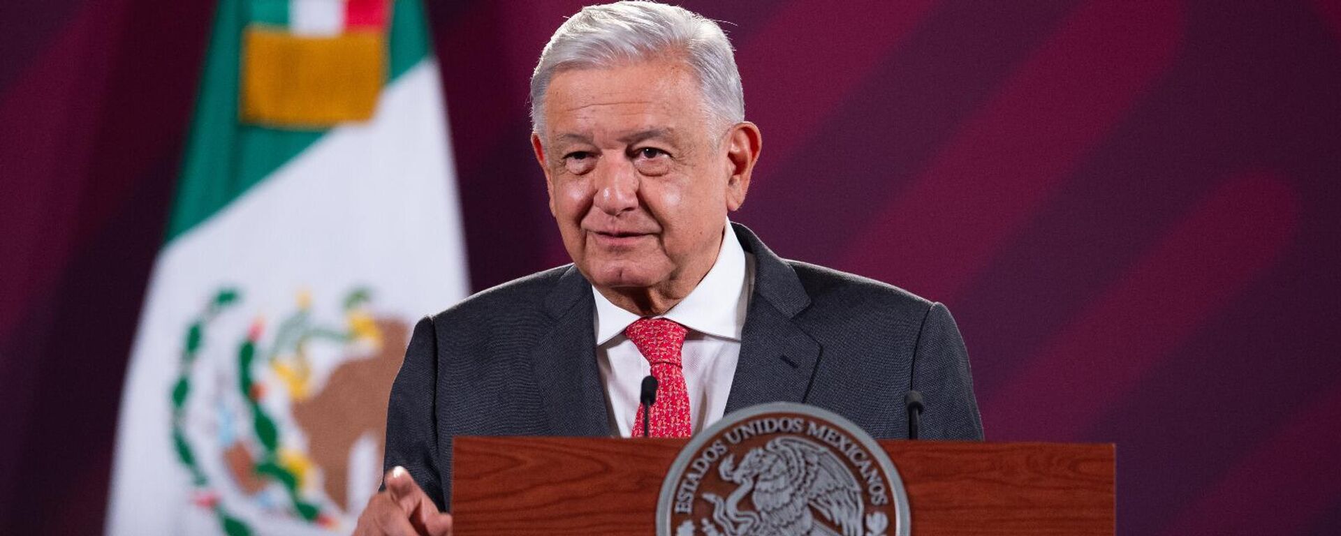 El presidente de México, Andrés Manuel López Obrador. El presidente de México, Andrés Manuel López Obrador. - Sputnik Mundo, 1920, 31.07.2023