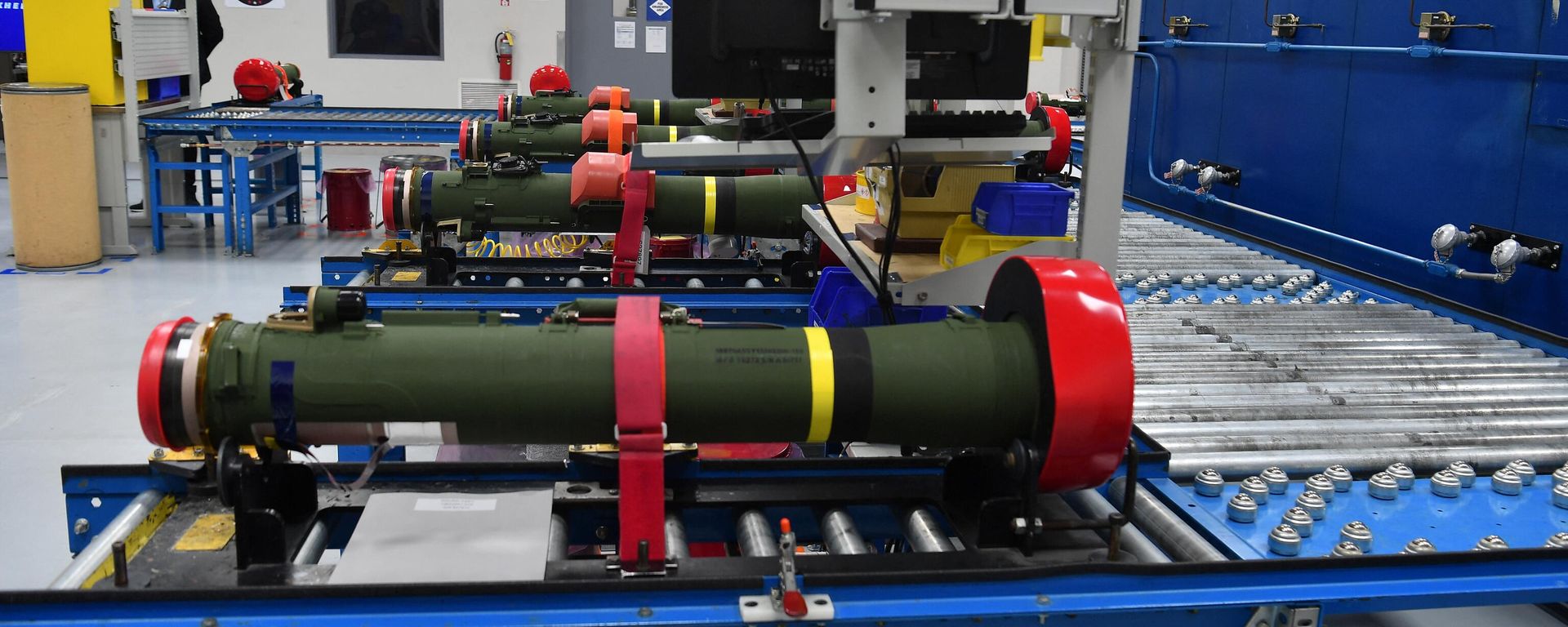 Misiles en las instalaciones de Lockheed Martin en Troy, Alabama, el 3 de mayo de 2022.  - Sputnik Mundo, 1920, 01.08.2023