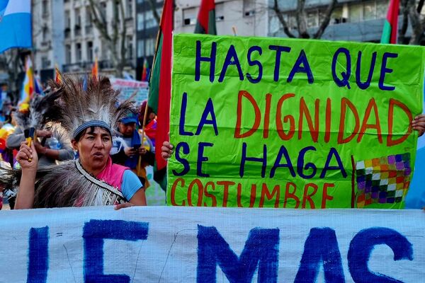 El Malón por la Paz llegó a Buenos Aires desde Jujuy - Sputnik Mundo